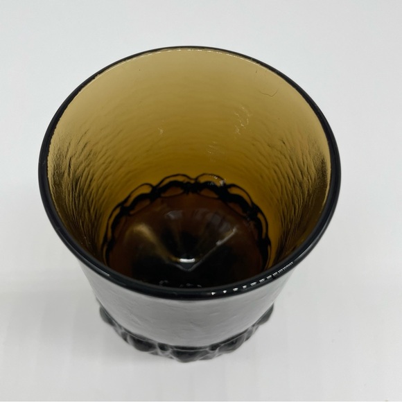 Tiffin Franciscan Madeira Amber Tumbler Drinking Glasses Vtg Priced Individually - Picture 2 of 8